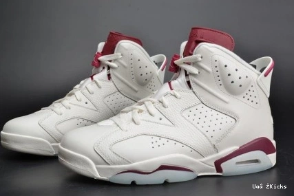 384664-116 Comfortable 6 Maroon Jordan 650 Retro 0811